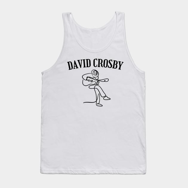 David Crosby Tank Top by Indranunik